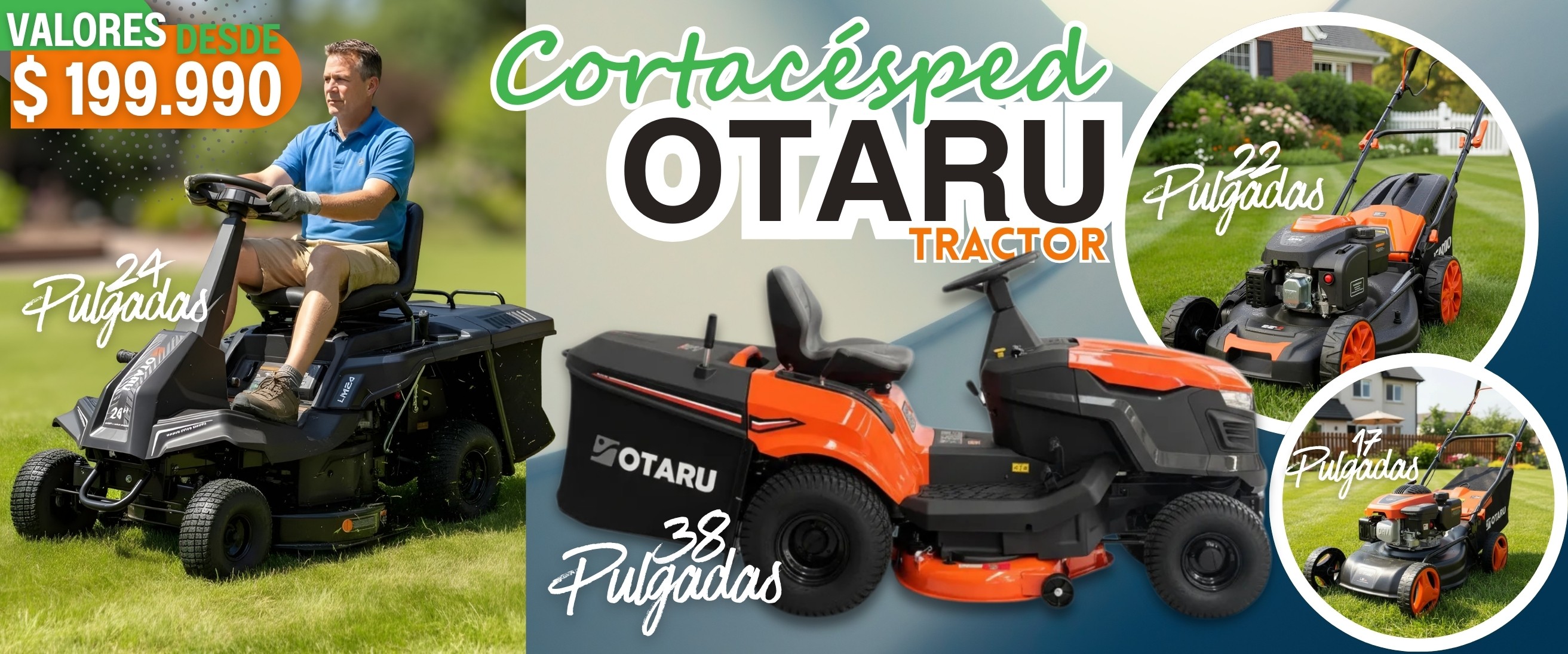 CORTADORAS DE CÉSPED OTARU